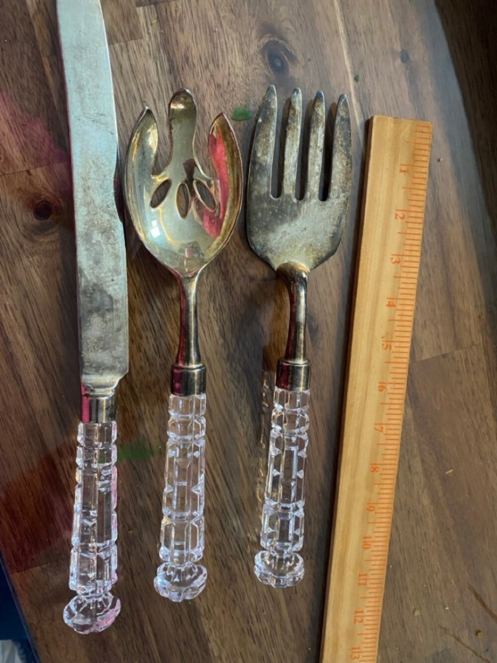 Vintage Silver Plate Serving Set